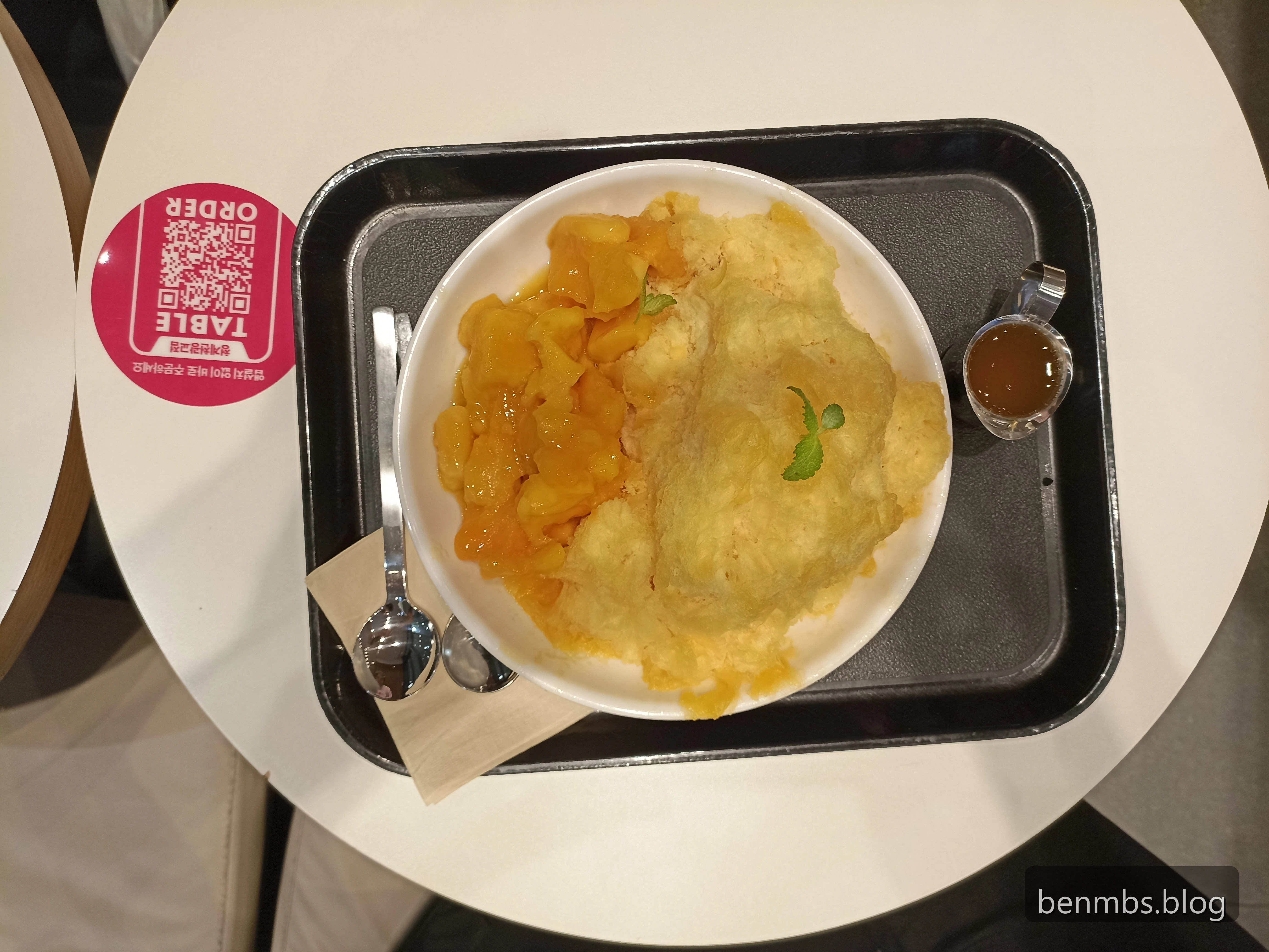Seul'de Bingsu. Kurşun atılır kurşun yenir bunun için